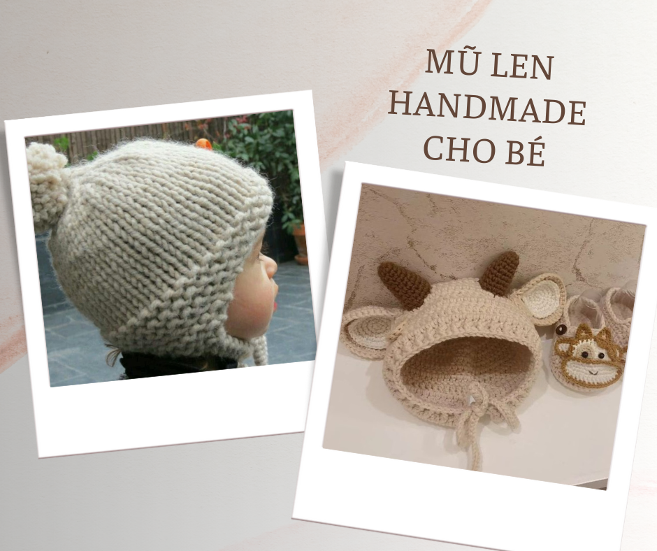 mũ len handmade cho bé